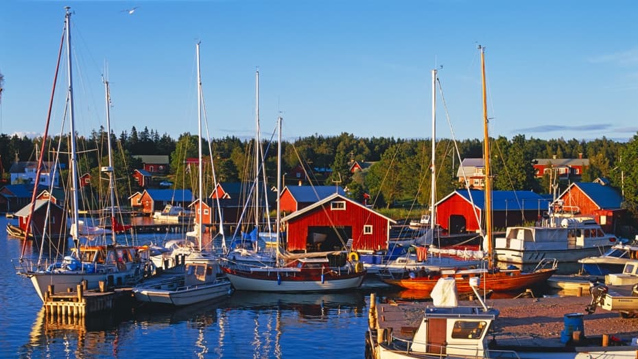 Reise nach Ålandinseln