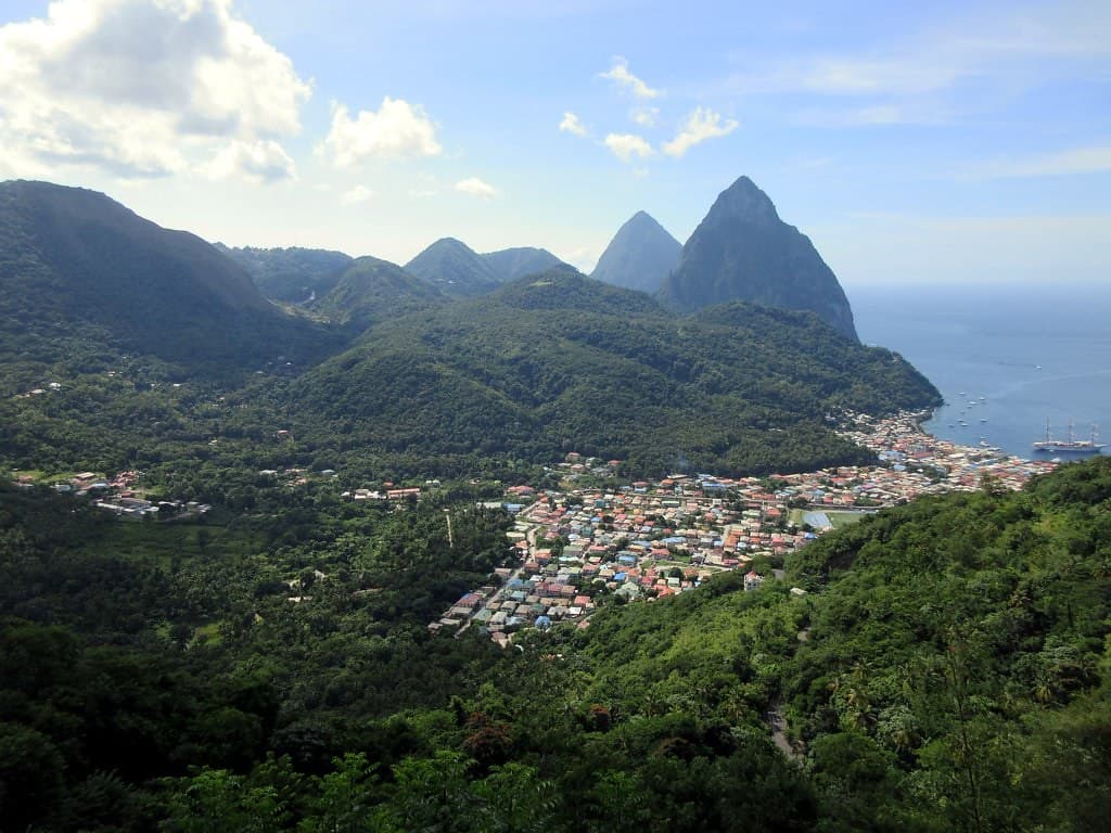 Reise nach St. Lucia