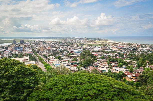 Reise nach Liberia